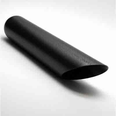 Jones Exhaust IRAC31218-BV: Powder Coated Black Exhaust Tip Rolled Angled 3.5"