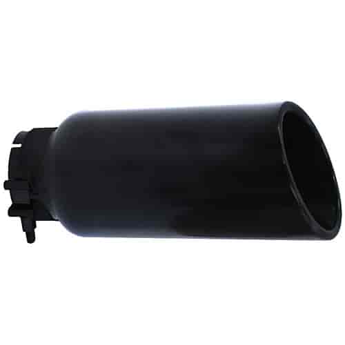 Go Rhino GRT2310B: Round Exhaust Tip Black Powdercoat