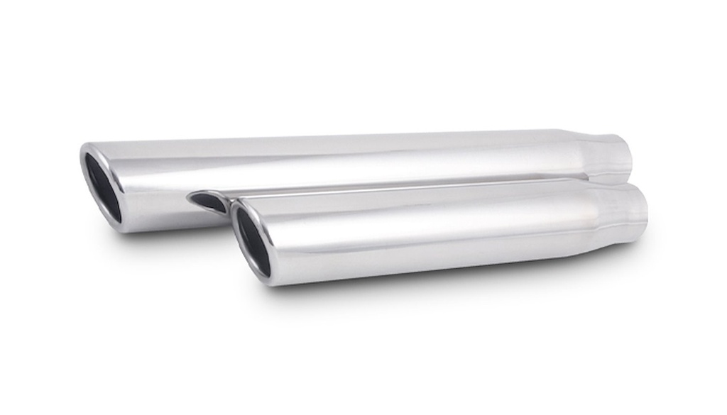 Vibrant Performance 1578: 3.5" Round Stainless Steel Exhaust Tip Single Wall