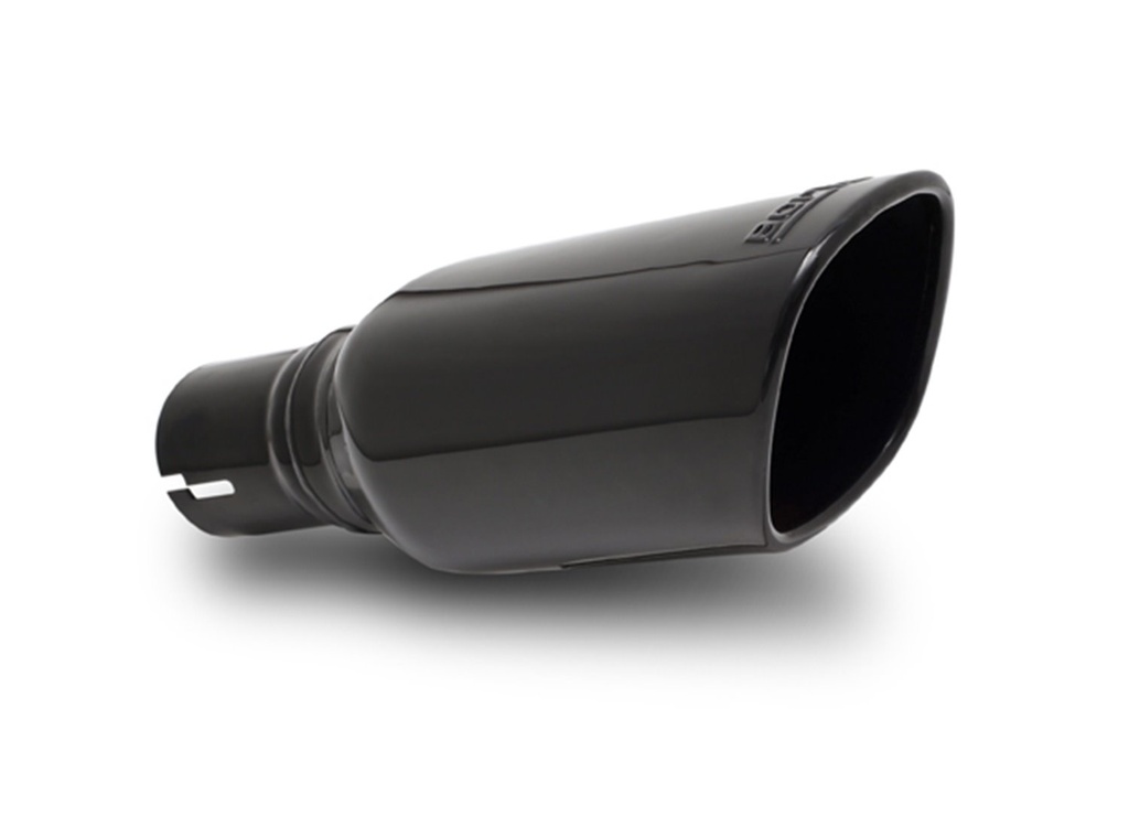 Borla 20160: Black Chrome Exhaust Tip Outlet Size: 3.5" x 3.28"
