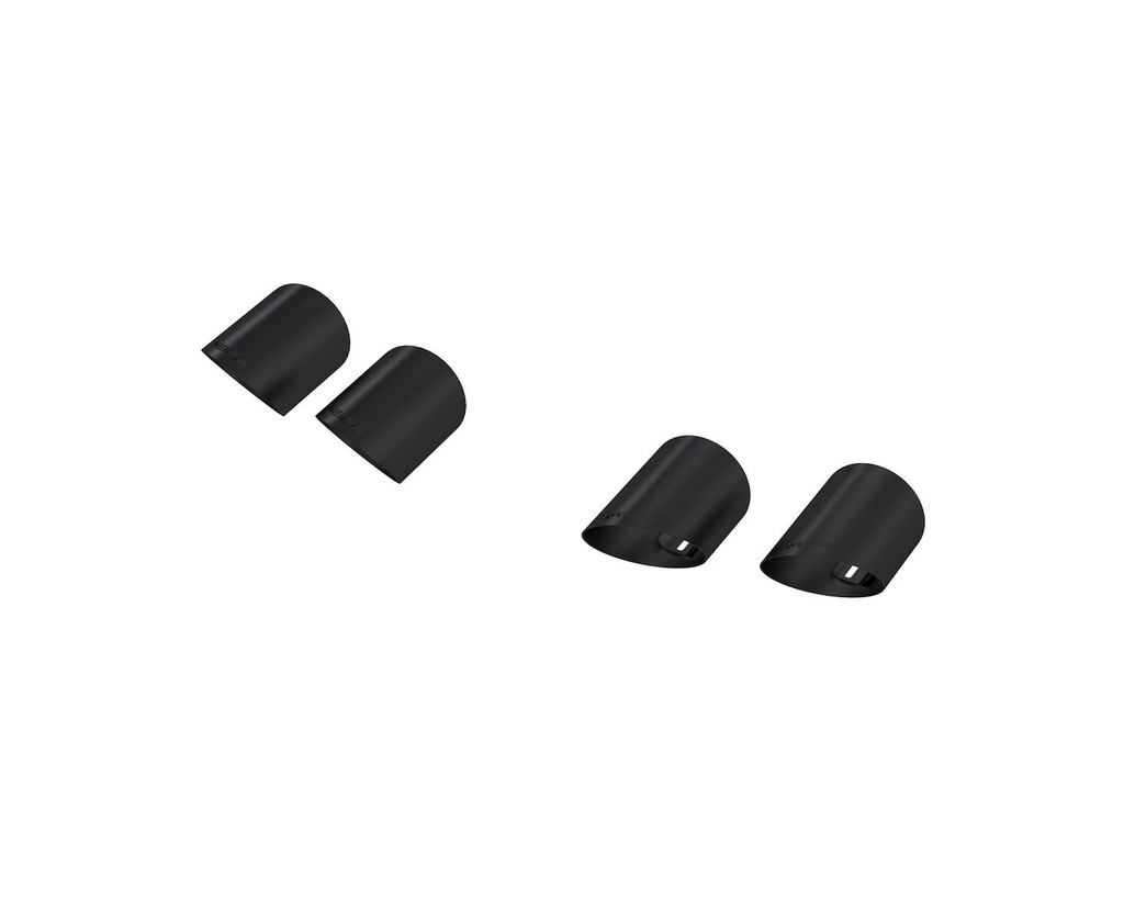 MBRP T5198BLK: BLACK-COATED 4 QUAD TIP