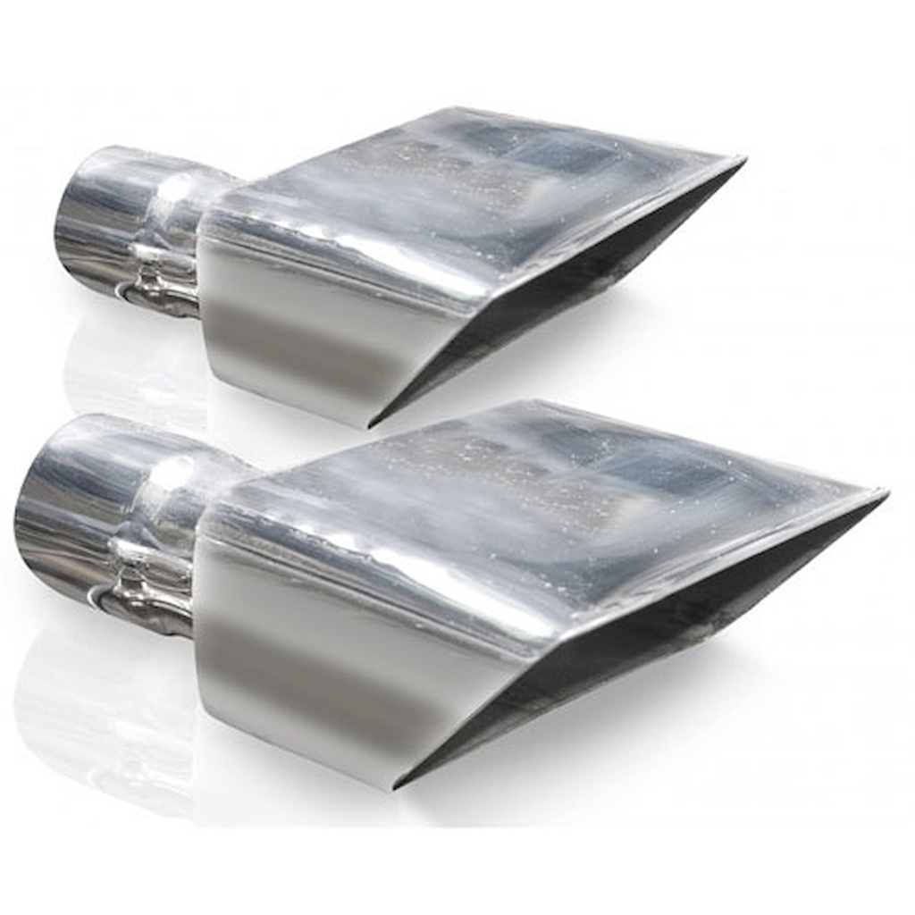 Stainless Works 7010250: 7010250 Tips - Hot Rod Style Inlet: 2-1/2"