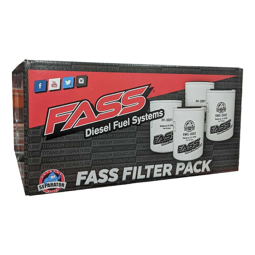FASS Fuel Systems FP3000: FP3000 Fuel Systems Filter Pack