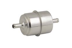 Mr Gasket 9745: 9745 Mr. Gasket Chrome Fuel Filter - Fits 5/16 Inch Hose