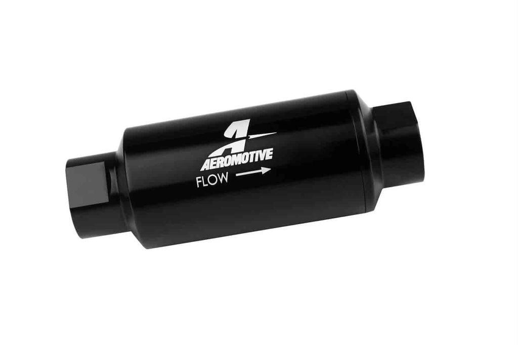 Aeromotive 12330: In-Line Fuel Filter -10AN Male Inlet/Outlet Ports