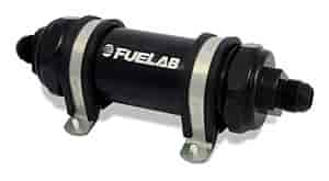 Fuelab 82812-1: 828 Series In-Line Fuel Filter with 5" Element Long Length