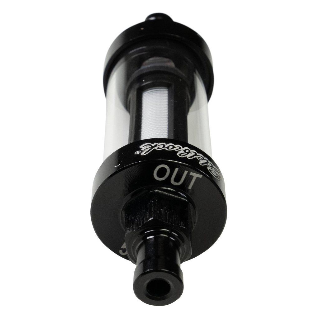 Edelbrock 8747: 8747 Clear View Fuel Filter [5/16 in. I.D. Hose]