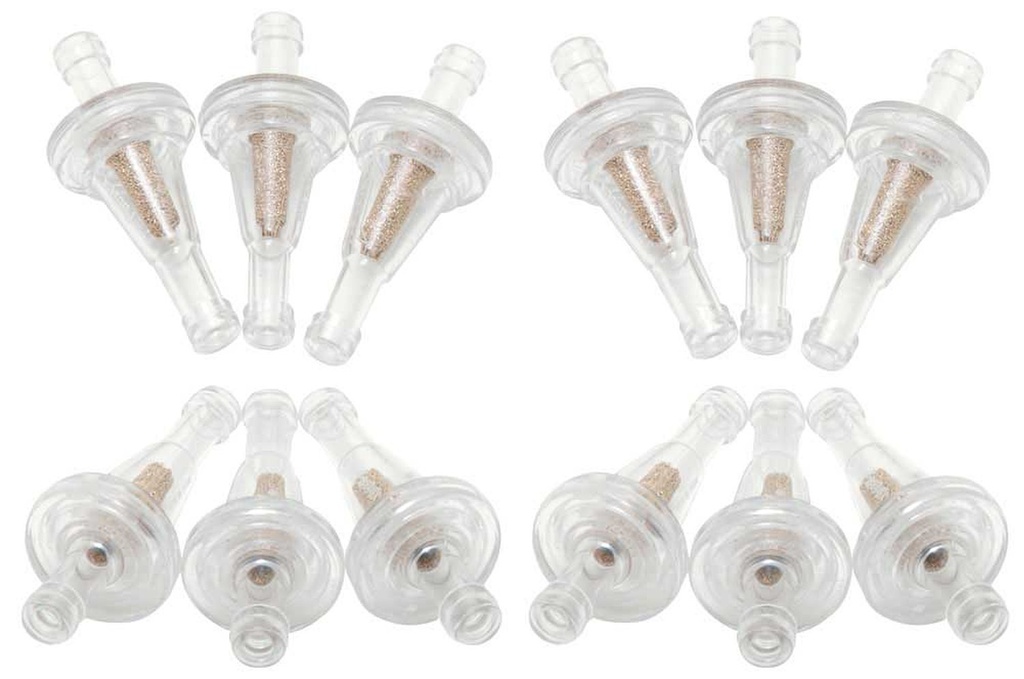 K&N 81-0220: 81-0220 In-Line Fuel Filters 1/4 in. Flange