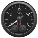 AutoMeter 2-1/16" FUEL LEVEL, PROGRAMMABLE 0-280 Ω, STEPPER MOTOR, STACK PRO-CONTROL BLK