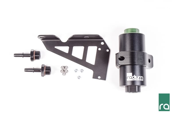 Radium Engineering 20-0332-03: Fuel Filter Kit, Focus RS, Stainless, 10 Micron