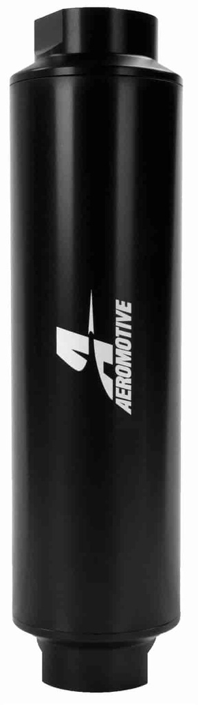 Aeromotive 12361: Extreme Flow In-Line Fuel Filter -16 AN ORB Inlet/Outlet Ports, 10-Micron
