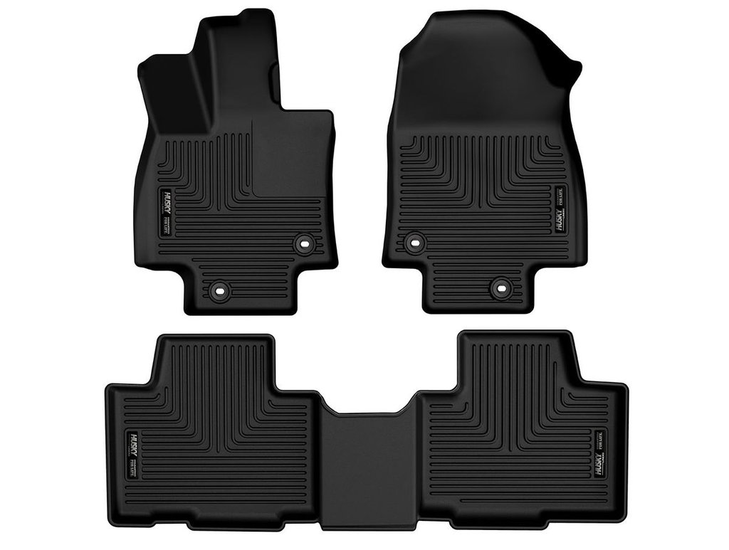 HUSKY LINERS WB FR & 2ND SEAT FLOOR LINER - TOYOTA GRAND HIGHLANDER 2024-2025
