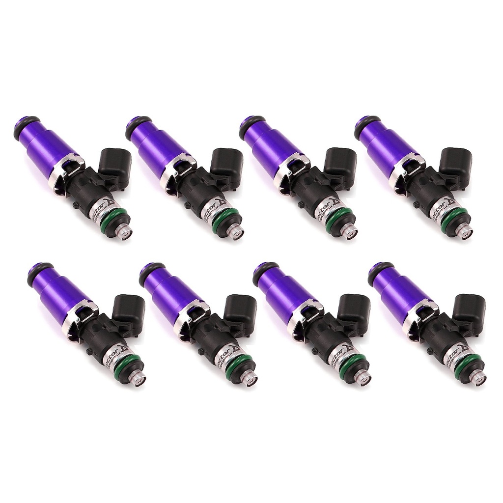 Injector Dynamics 10506014148: 1050.60.14.14.8 1050cc Fuel Injector Set, 14 mm (Purple) Adaptors