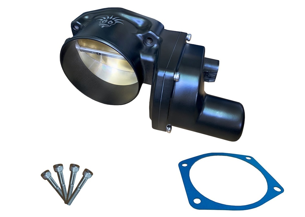 Granatelli GMTBLS3M: GMTBLS3M Drive-By-Wire Throttle Body 2005-2017 GM LS/LSA/LSX, 103 mm, Malevolent Series - Cast Black Finish