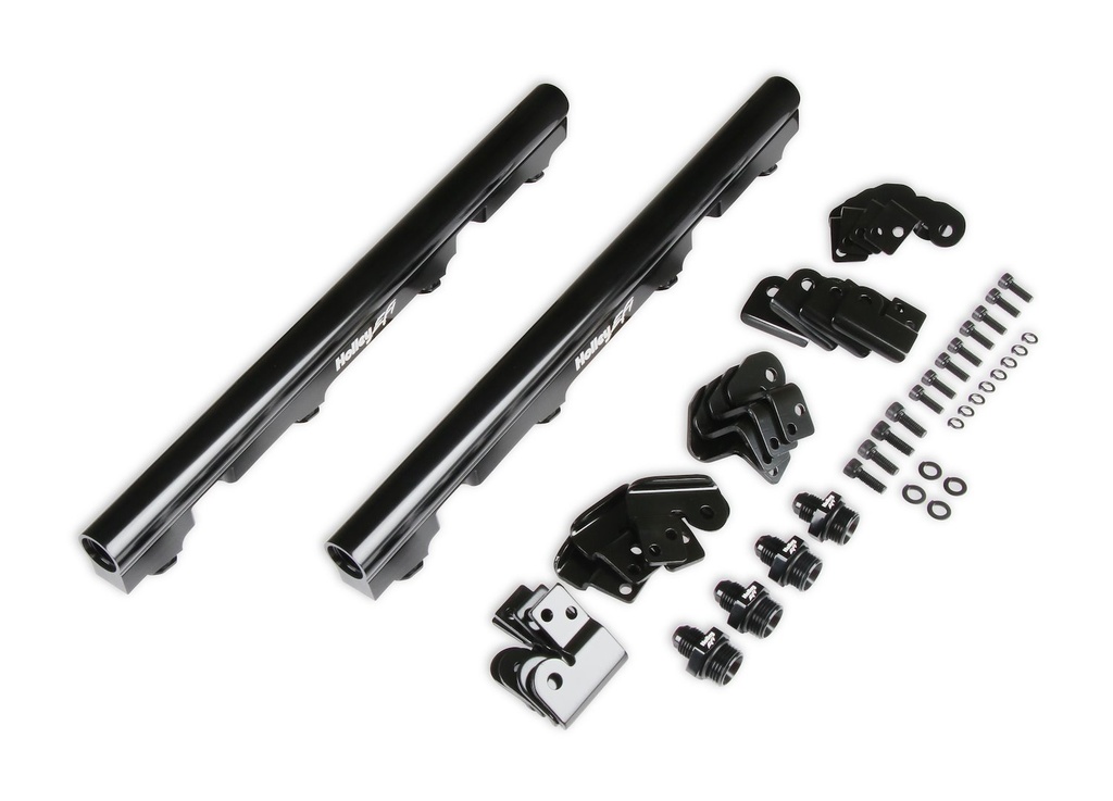Holley 534-244: 534-244 Fuel Rail Kit for GM LS Factory OE Truck Intakes [4.8L, 5.3L, 6.0L, 6.2L]