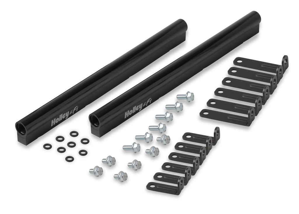 Holley 534-219: 534-219 Fuel Rail Kit Fits: Holley 510-300-137 Intake Manifold
