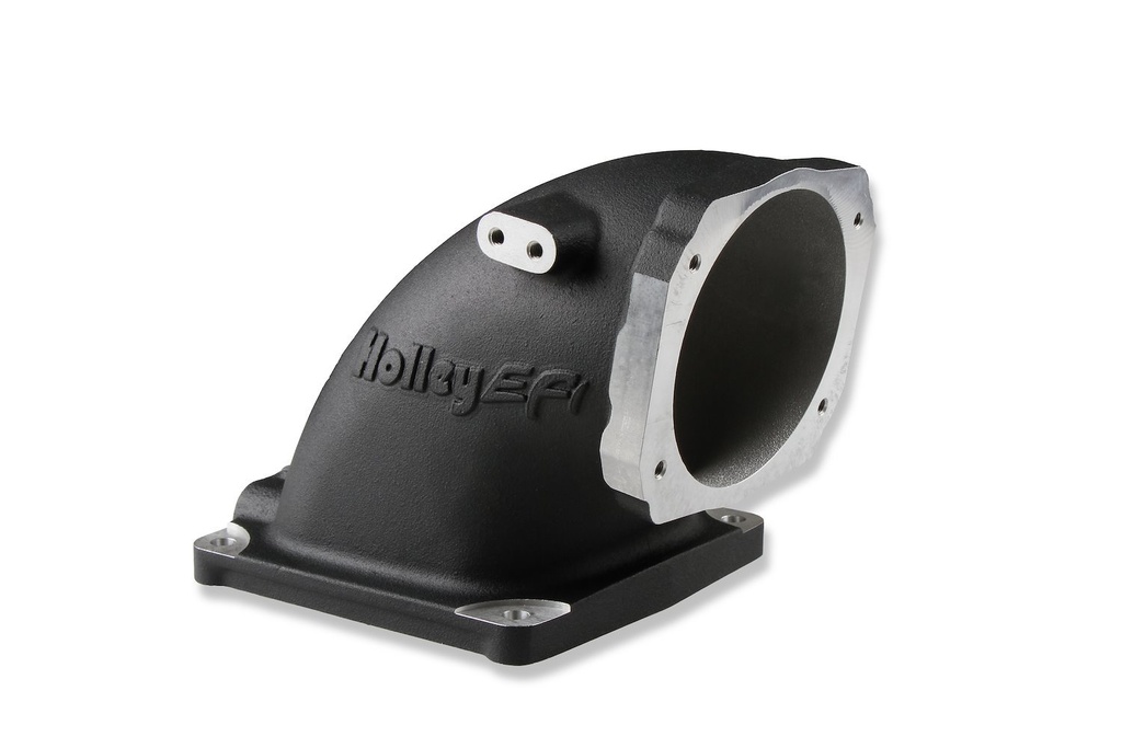Holley 300-248BK: 300-248BK EFI Throttle Body Intake Elbow