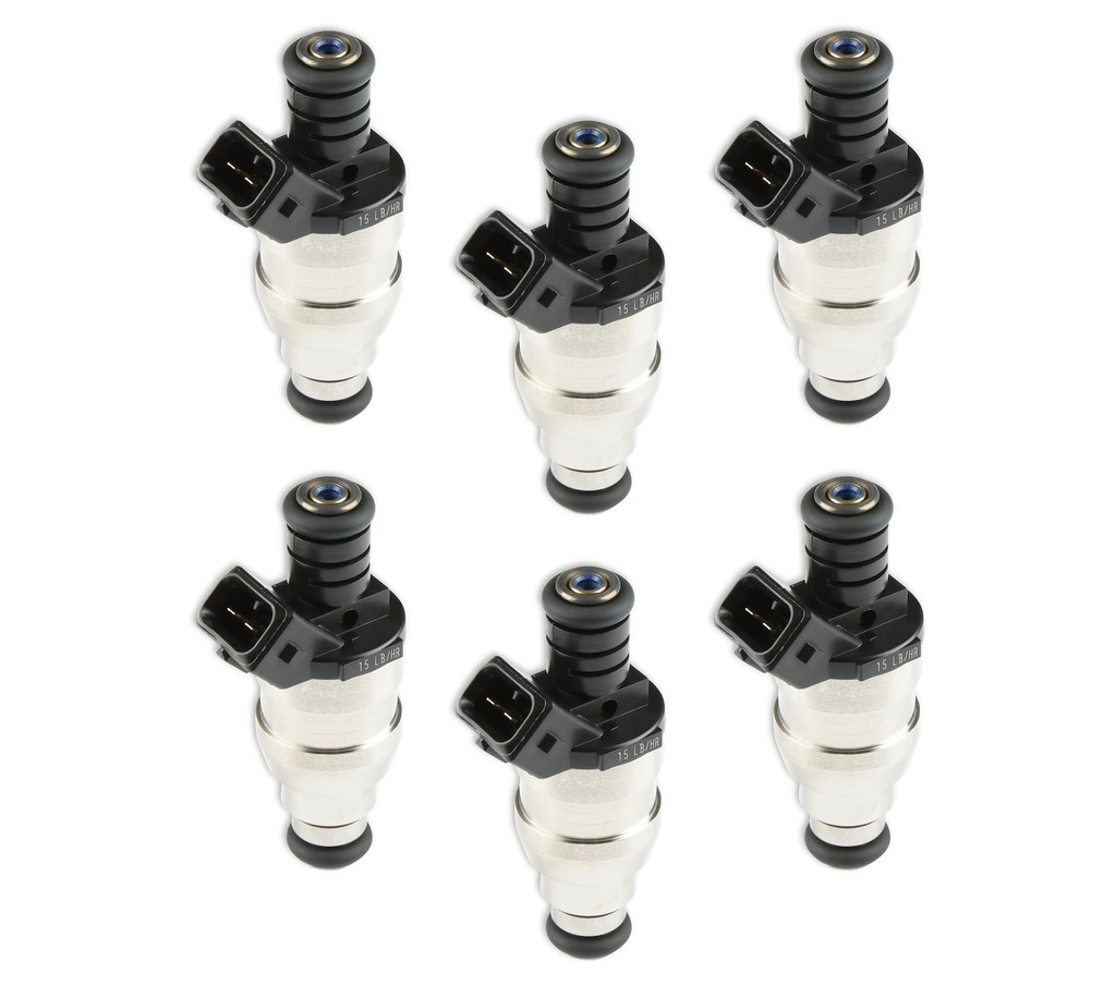 Accel 150615: Fuel Injector Flow Rate: 15.4 lbs/Hr @ 43.5 psi
