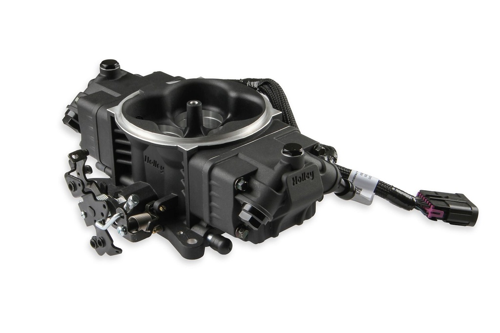 Holley 534-293: 534-293 Terminator X Stealth 4150 Replacement 4-Injector Throttle Body (Black)