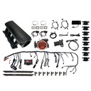 FITech Fuel Injection 79009: 79009 Ultimate LS 750 HP EFI System With Long Runner Cathedral Intake, Transmission Control & LS3 Coil Pack With LED Set