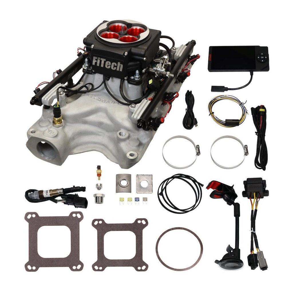 FITech Fuel Injection 30200: 30200 Go Port Offenhauser Port EFI System, Ford 289/302, 500 HP