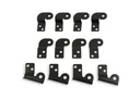 Holley 534-246: 534-246 Fuel Rail Adapter Kit [GM LS Truck Intake w/EV1 Injectors]