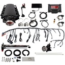 FITech Fuel Injection 76201: 76201 Ultimate LS 500 HP EFI System With Short Cathedral Intake, In Tank 340 LPH Pump Module & Go Fuel Regulator Master Kit