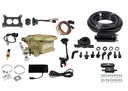 FITech Fuel Injection 31091: 31091 Go EFI 2 Barrel 400 HP Classic Gold EFI System With Inline Fuel Delivery Master Kit
