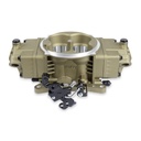 Holley 534-300: 534-300 Terminator X Stealth 4150 Dual (2x4) Replacement Throttle Body (Classic Gold)