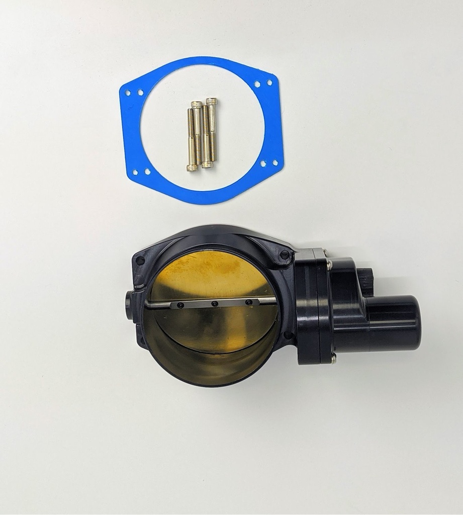 Granatelli GMTBLS112B: GMTBLS112B Drive-By-Wire Throttle Body 2005-2017 GM LS/LSA/LSX, 112 mm - Black Finish