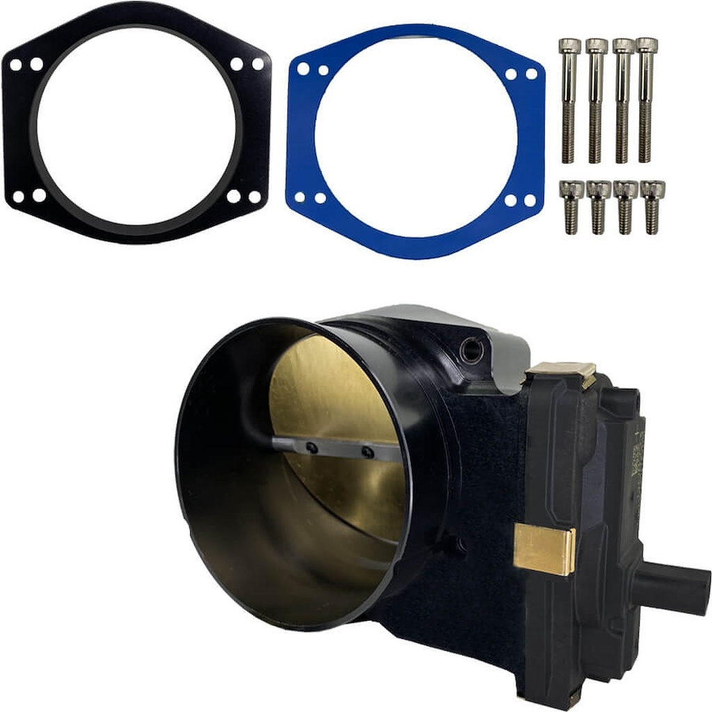 Granatelli GMTBLT112B: GMTBLT112B Drive-By-Wire Throttle Body GM LT1/LT4, 112 mm - Black Finish