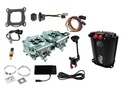 FITech Fuel Injection 35465: 35465 Go EFI 2x4 1200 HP Bright Aluminum EFI System With Dual Pump Force Fuel Delivery Master Kit