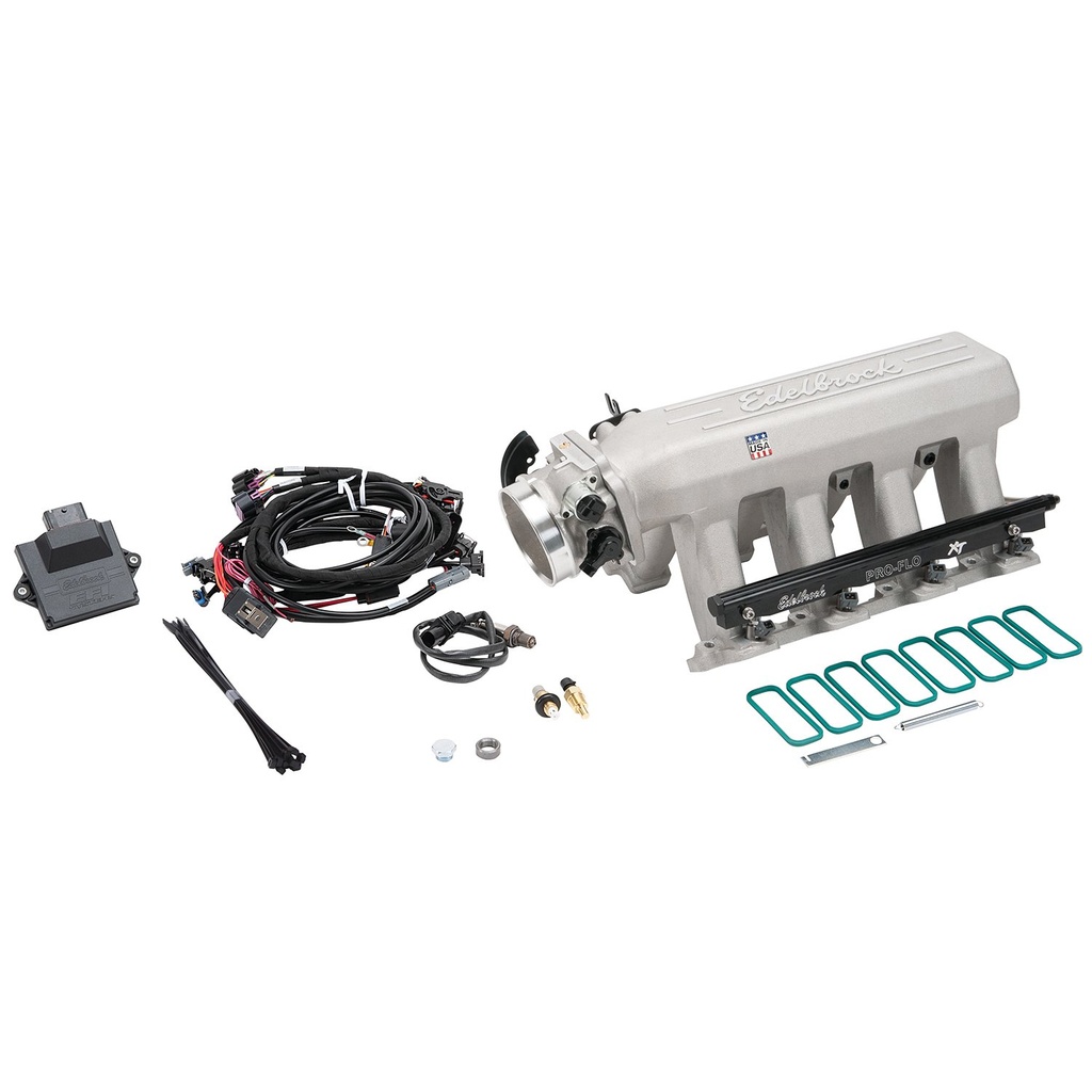 Edelbrock 35730: Pro-Flo 4 XT EFI System GM LS Gen III & Gen IV Cathedral Port Heads