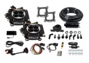 FITech Fuel Injection 31062: 31062 Go EFI 2x4 625 HP Matte Black EFI System With Inline Fuel Delivery Master Kit