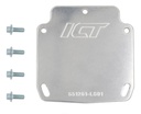 ICT Billet 551261-LS01: 551261-LS01 Throttle Body Block-Off Plate for Gen III and Gen IV Throttle Bodies (Except LS4) [Billet Aluminum]