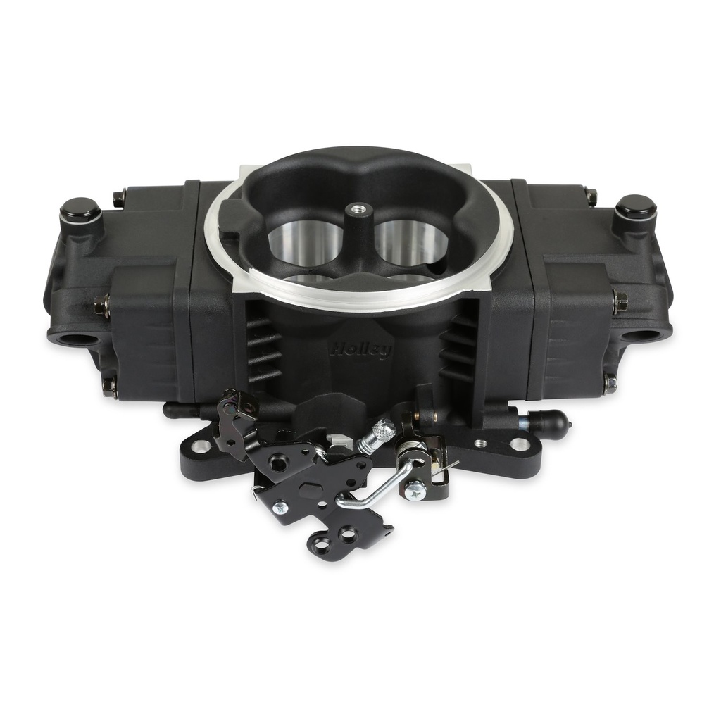 Holley 534-308: 534-308 Terminator X Stealth 4150 Throttle Body [Black Finish]
