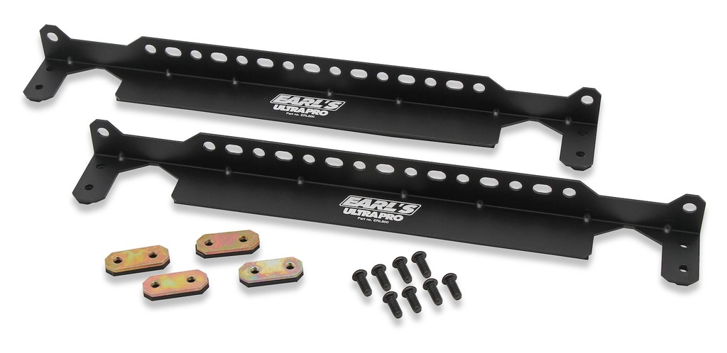 Earl's 800ERL: UltraPRO Oil Cooler Mounting Brackets for Extra Wide Coolers