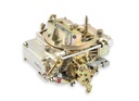 Holley 0-1850C: 0-1850C 600 cfm Classic Carburetor, Manual Choke, Vacuum Secondaries [Gold Dichromate Finish]