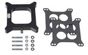 Trans Dapt 2582: 1" 4-bbl Carburetor Spacer Open Plenum with PCV