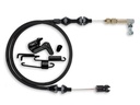 Lokar XDP-1000HT36: XDP-1000HT36 Duo-Pak Hi-Tech Throttle Cable, Bracket & Spring Kit Universal