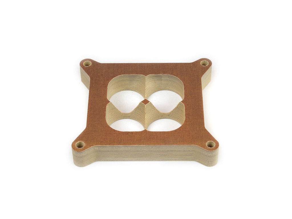 Canton Racing Products 85-158: 85-158 Carburetor Spacer - Phenolic Holley 4150/4160, 4BBL