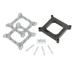 Mr Gasket 3405: Phenolic Carb Spacer Square Flange - Open