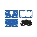 Holley 108-202: 108-202 Fuel Bowl and Metering Gasket Kit Blue, Non-stick