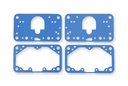 Holley 108-203: 108-203 Fuel Bowl and Metering Gasket Kit Blue, Non-stick