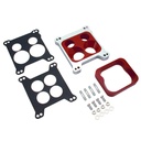 Spectre 5765: Dual Purpose Carburetor Adapter Aluminum Outer Plate with Phenolic Insert