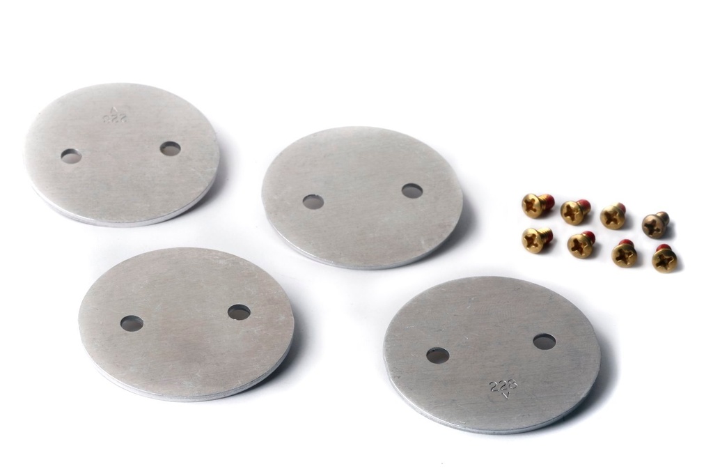 Holley 26-100: 26-100 Throttle Plate Kit 2" diameter plates