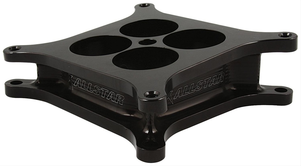 Allstar Performance ALL25975: Angled Carb Spacer For Dirt Late Models/Modifieds