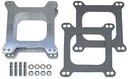 Trans Dapt 2081: 2" Holley/AFB 4-bbl Carburetor Spacer Open Plenum