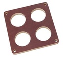 Moroso 65017: Wood Design Carburetor Spacer 1/2" Thickness