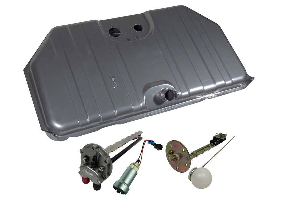 FITech Fuel Injection 58123: 58123 FiTech Go Fuel 440 LPH EFI Fuel Tank Kit, 1967-1968 Chevy Camaro Notched